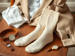 Jakie skarpetki do beżowego garnituru? Oto najlepsze propozycje!