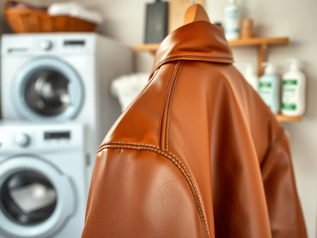 Jak prać skórzaną kurtkę w pralce? Praktyczne porady i wskazówki