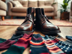 Jakie skarpetki do brązowych butów będą wyglądać najlepiej?