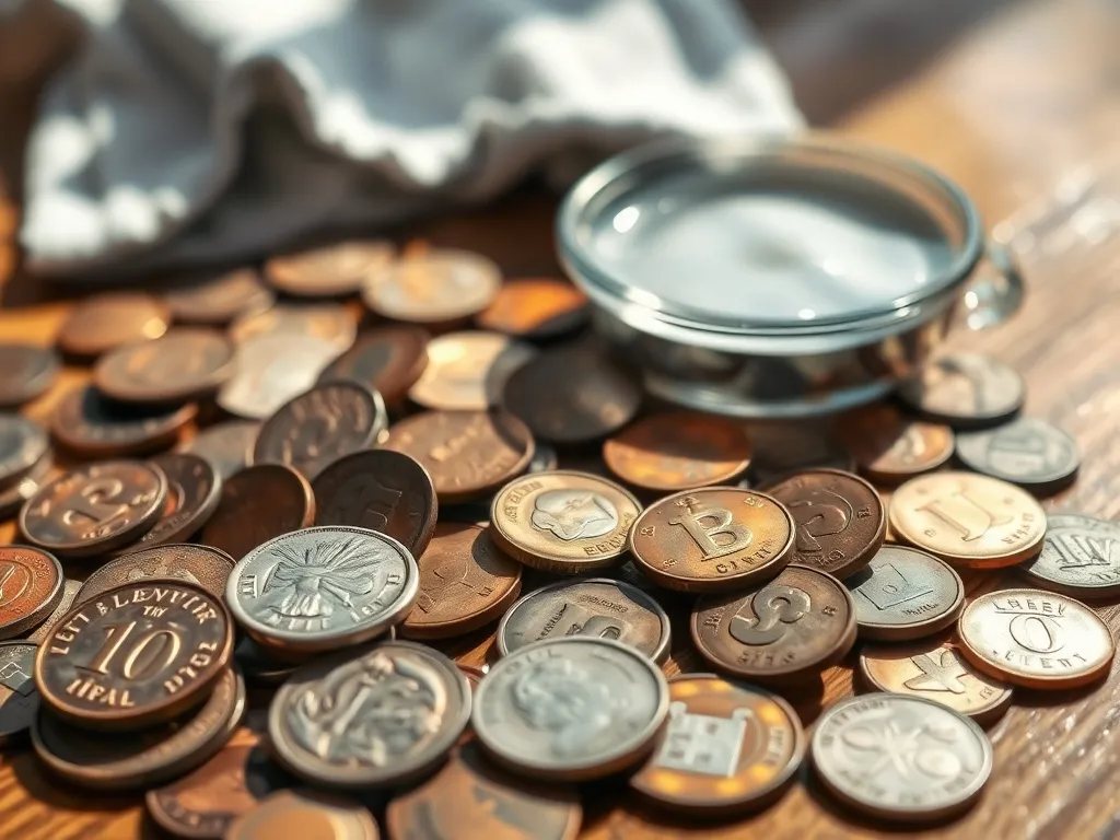 Jak wyczyścić monety? Sprawdzone metody i porady