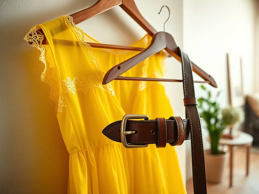 Jaki pasek do żółtej sukienki? Sprawdź nasze propozycje!