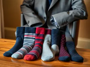 Jakie skarpetki do szarego garnituru? Przewodnik po stylach i kolorach