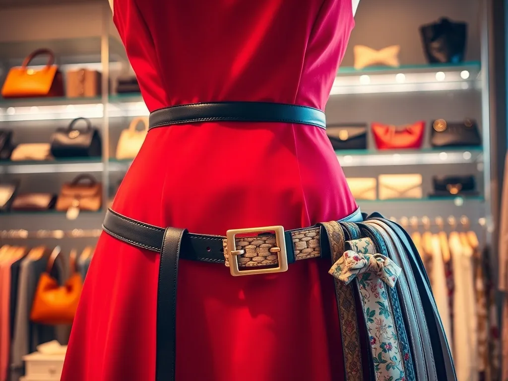 Jaki pasek do czerwonej sukienki wybrać na różne okazje?