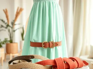 Jaki pasek do miętowej sukienki? Oto najlepsze propozycje!