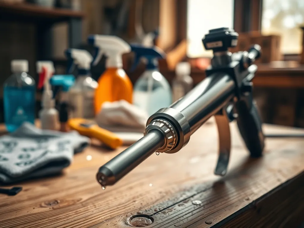 Jak wyczyścić pistolet do piany? Praktyczny przewodnik krok po kroku